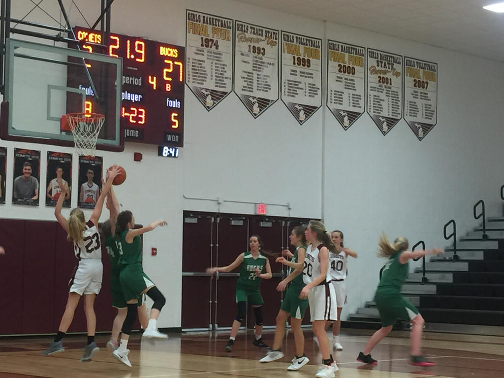 8th grade girls vs NMC
